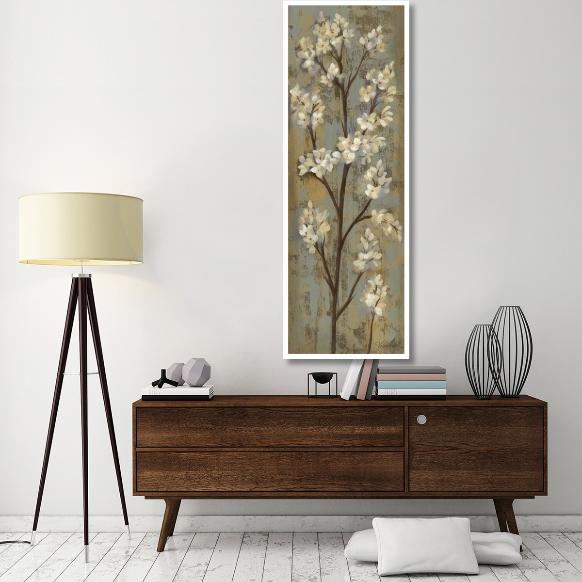 Almond Branch I -Paper Art-26&quotx74"