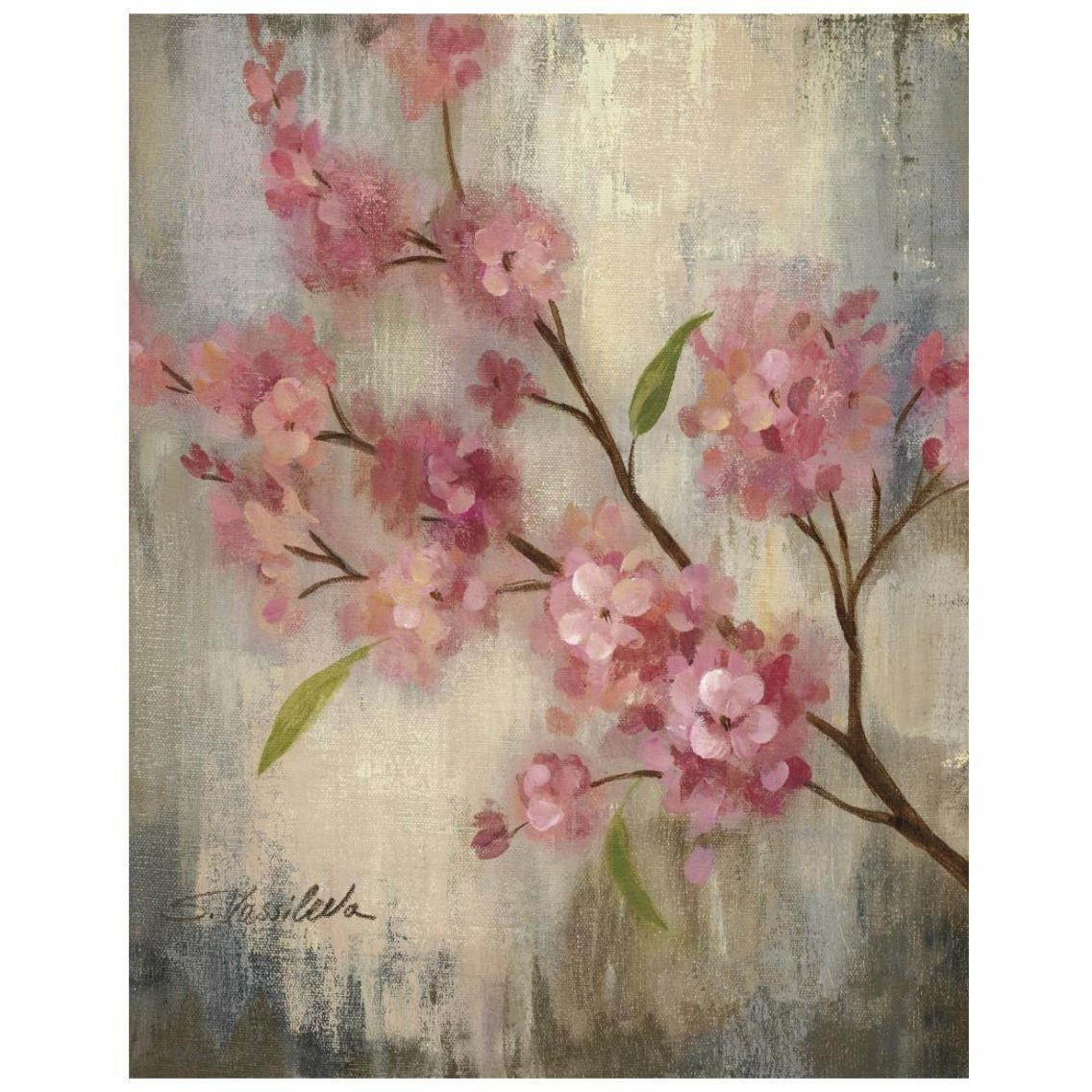 Cherry Blossom II Crop -Paper Art-22&quotx26"