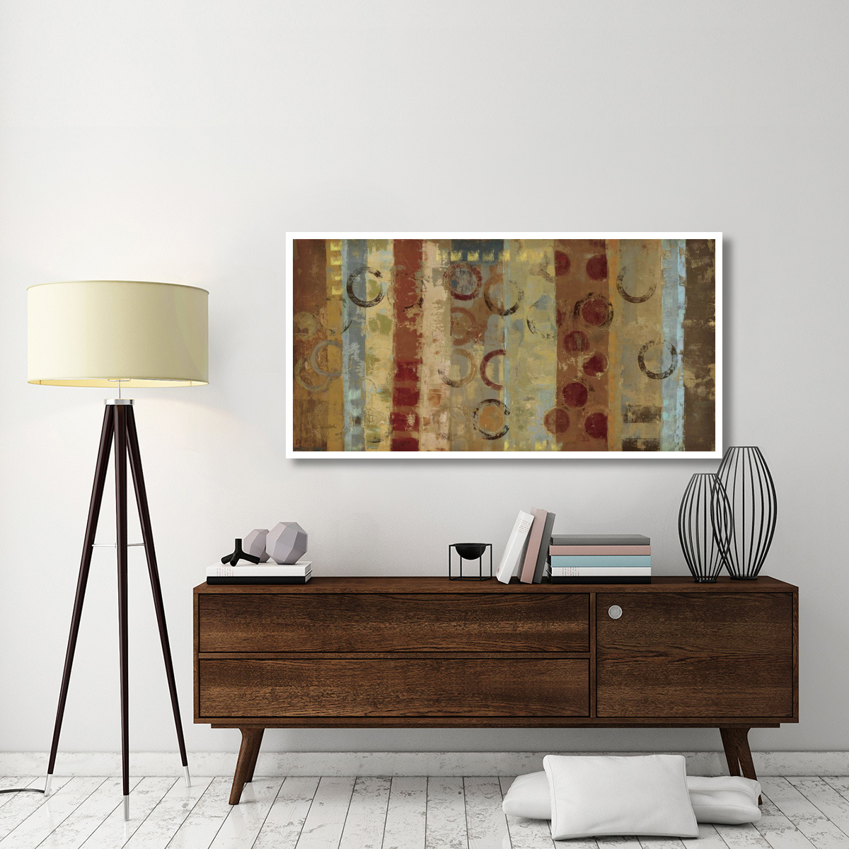 Eastern Magic Carpet -Paper Art-62&quotx32"