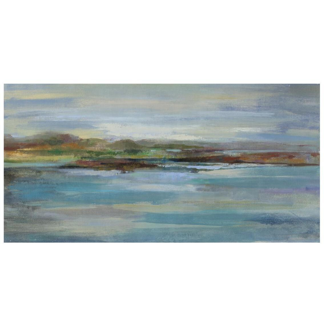 Northern Shore -Paper Art-26&quotx14"