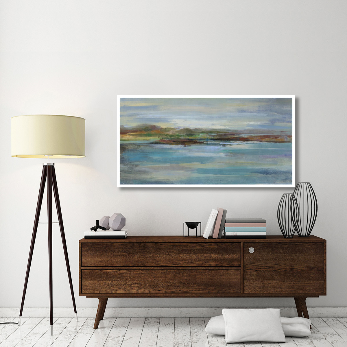 Northern Shore -Paper Art-62&quotx32"