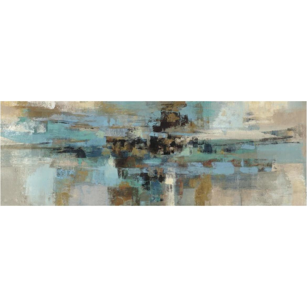 Morning Fjord Crop -Paper Art-74&quotx26"