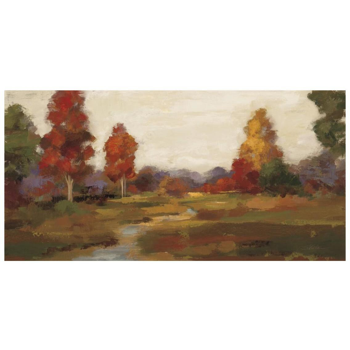 Fall Creek -Paper Art-26&quotx14"