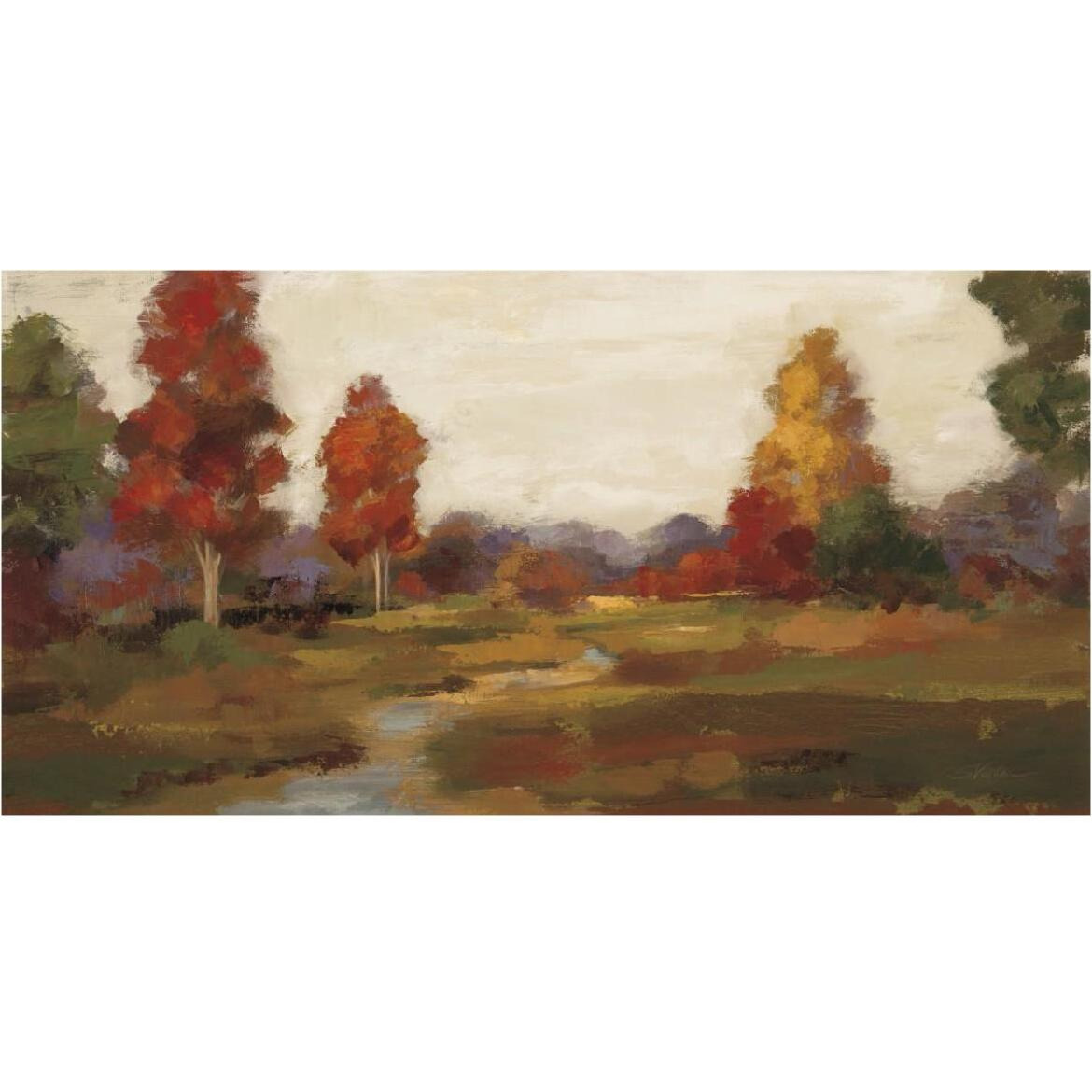 Fall Creek -Paper Art-74&quotx38"