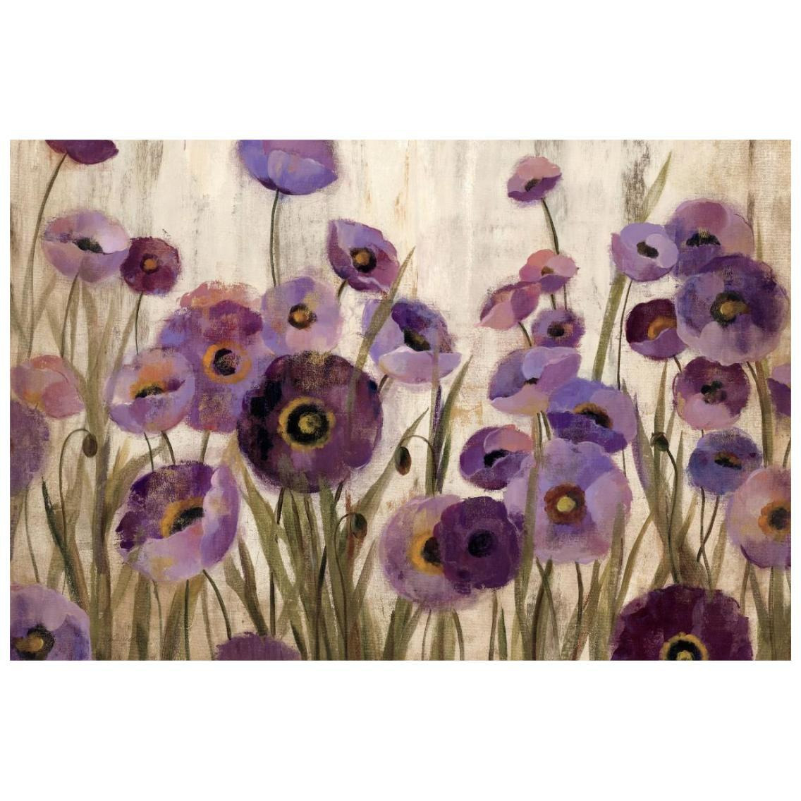 Pink and Purple Flowers -Paper Art-26&quotx18"