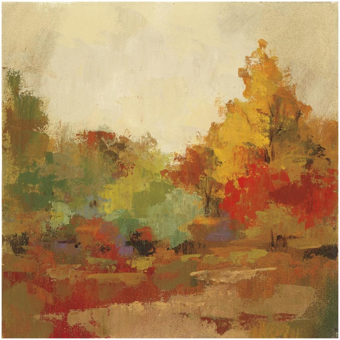 Fall Forest II -Paper Art-32&quotx32"