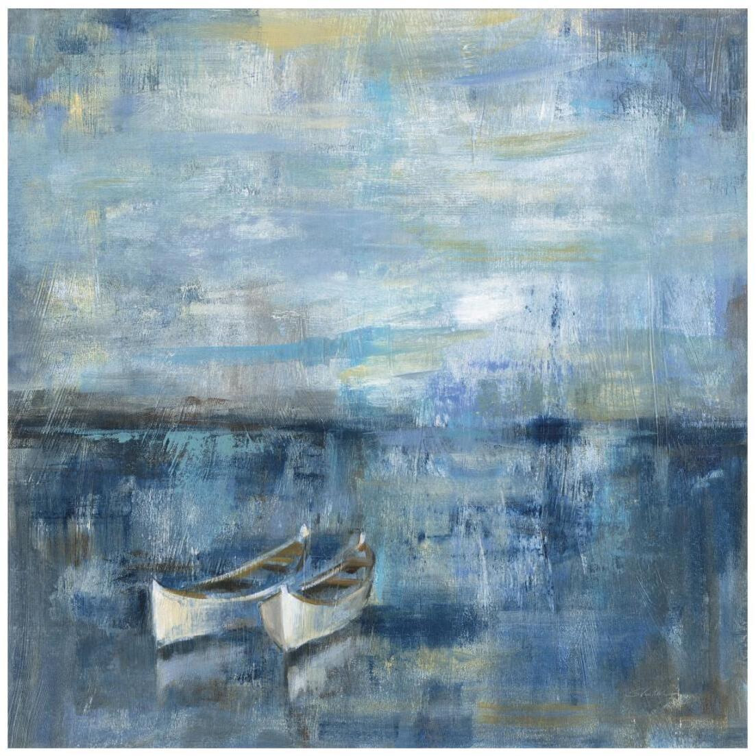 Two Boats -Paper Art-20&quotx20"