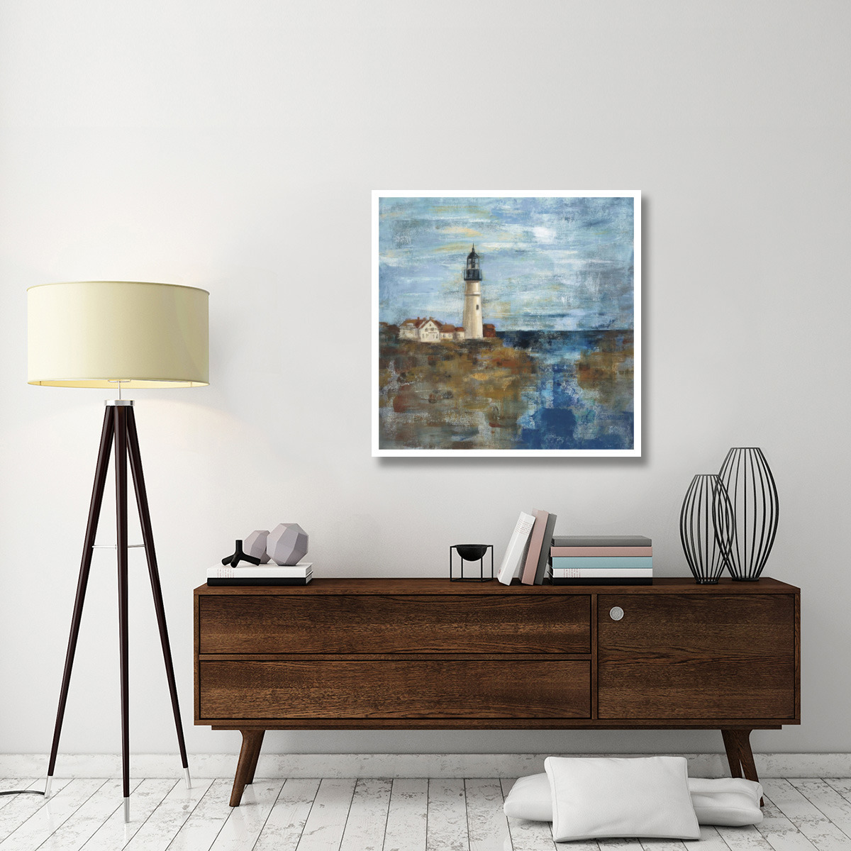 Lighthouse Dream -Paper Art-38&quotx38"