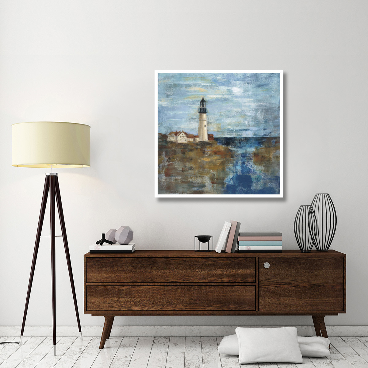 Lighthouse Dream -Paper Art-42&quotx42"