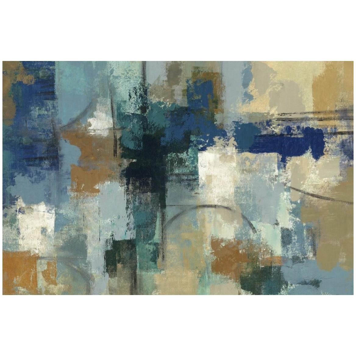Jasper Lagoon -Paper Art-50&quotx34"