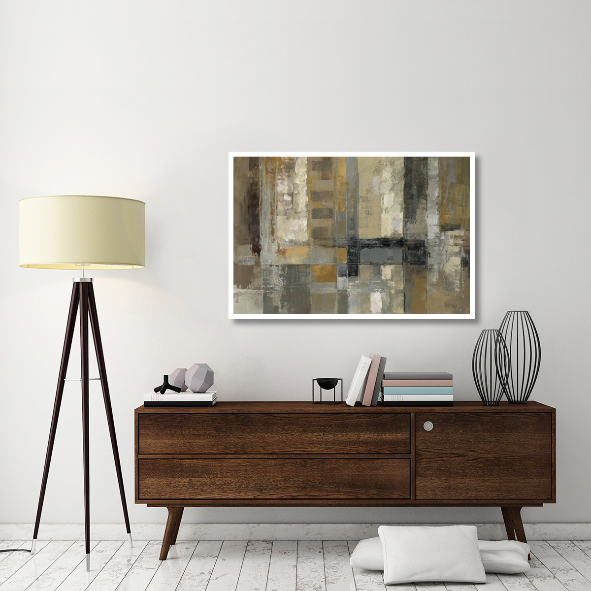 One Way Street -Paper Art-50&quotx34"