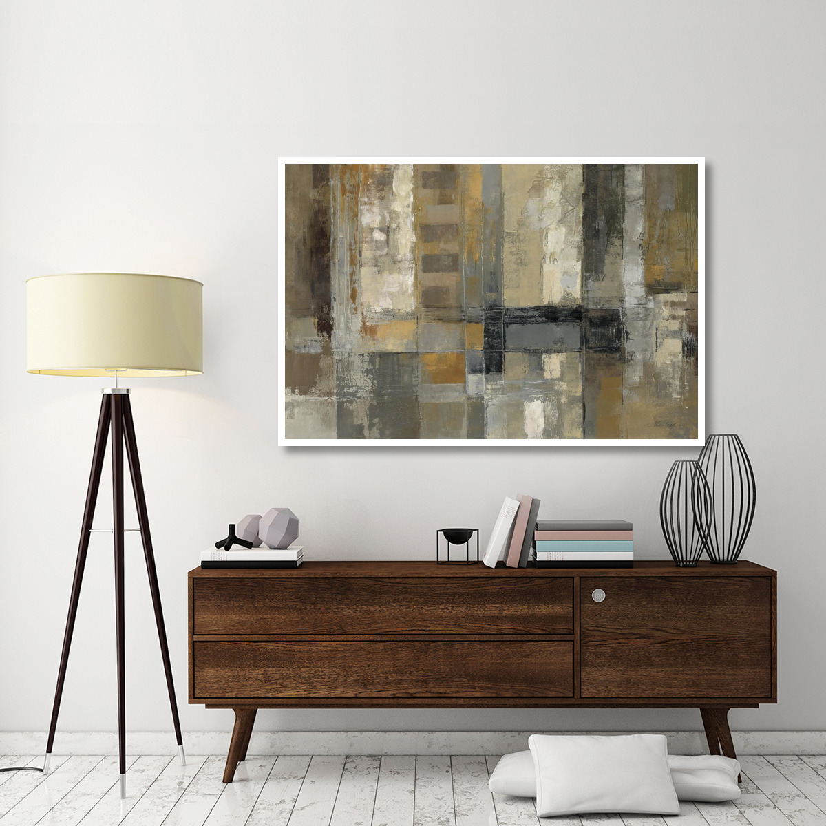 One Way Street -Paper Art-62&quotx42"