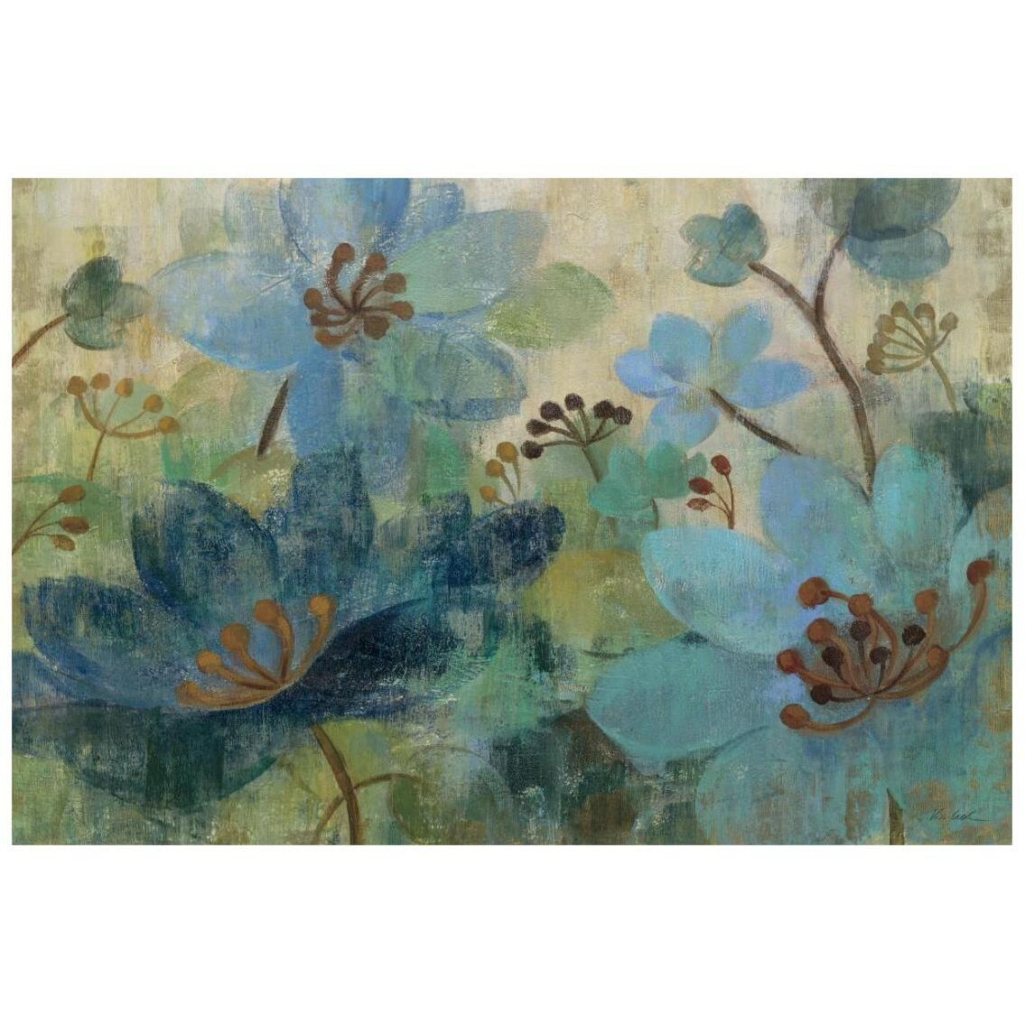 Peacock Garden -Paper Art-26&quotx18"