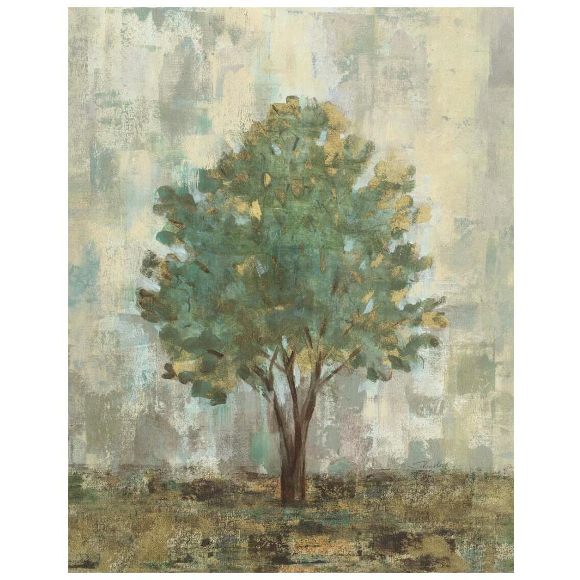 Verdi Trees II -Paper Art-22&quotx26"