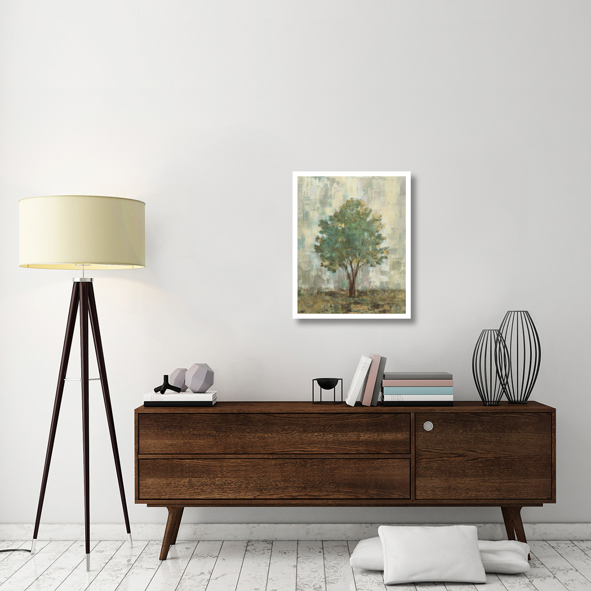 Verdi Trees II -Paper Art-24&quotx30"