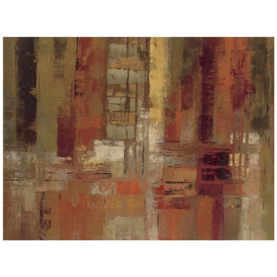 Sunset Street Crop -Paper Art-42&quotx32"