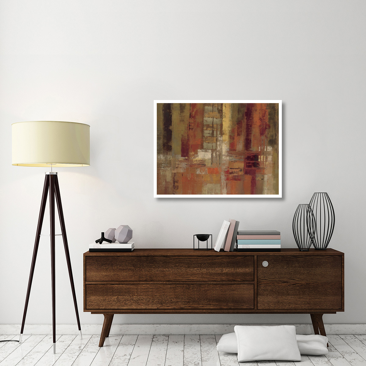 Sunset Street Crop -Paper Art-42&quotx32"