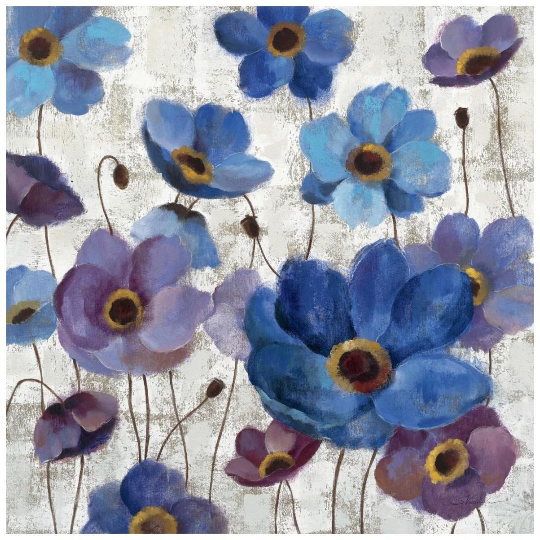 Bold Anemones I -Paper Art-20&quotx20"