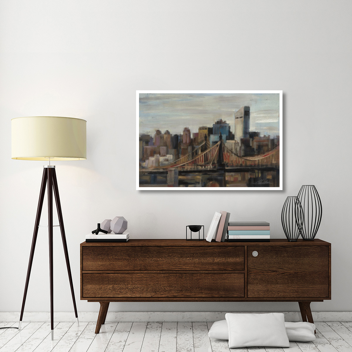 Queensboro Bridge -Paper Art-50&quotx34"