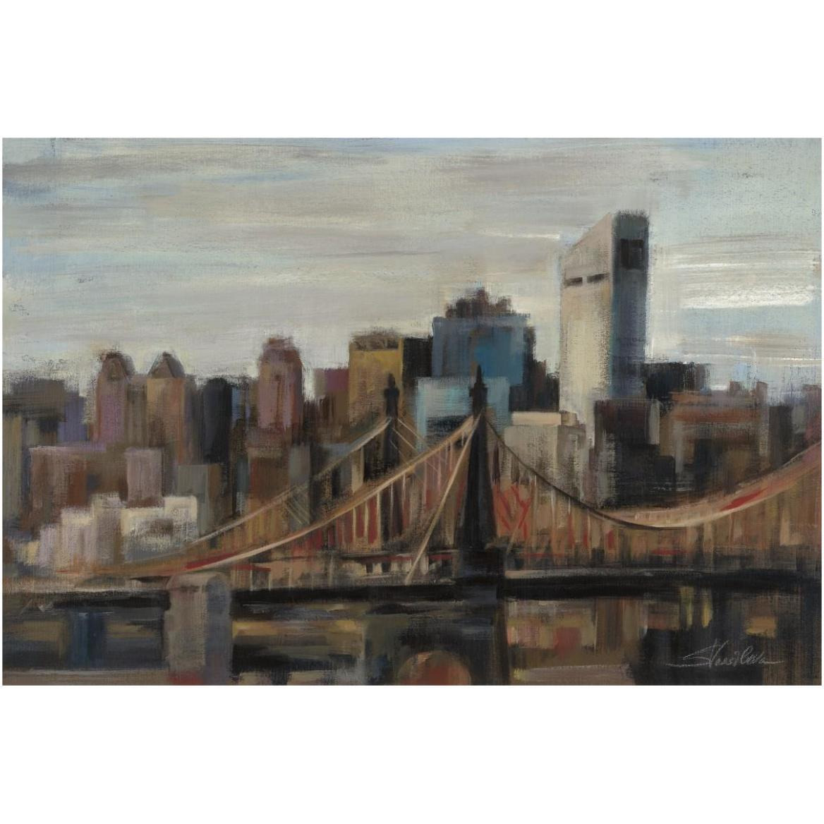 Queensboro Bridge -Paper Art-62&quotx42"