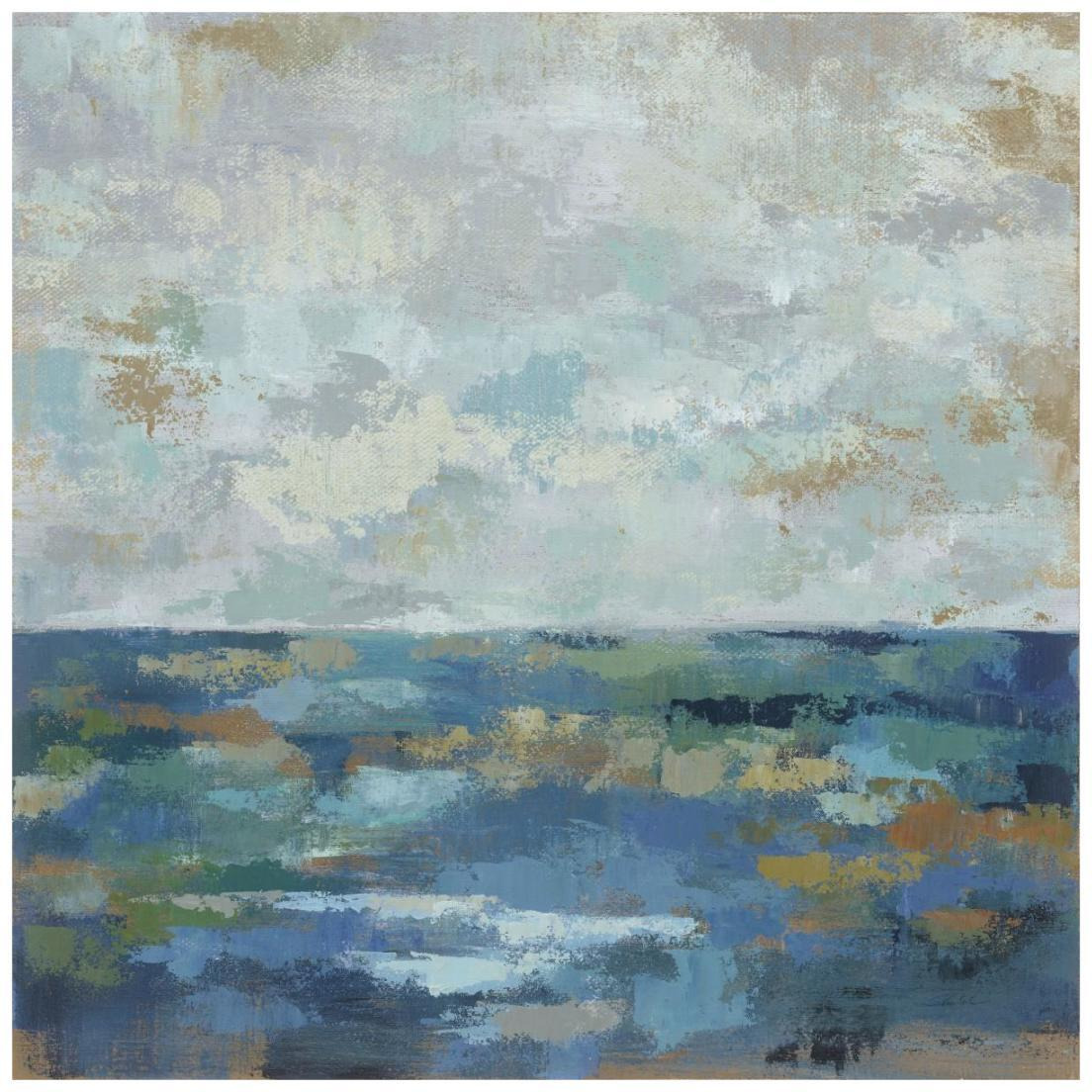 Seascape Sketches I -Paper Art-20&quotx20"