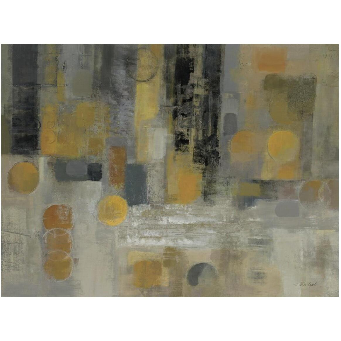 Raindrops on the Street -Paper Art-50&quotx38"