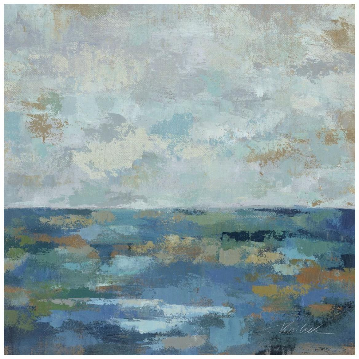 Seascape Sketches I -Paper Art-42&quotx42"