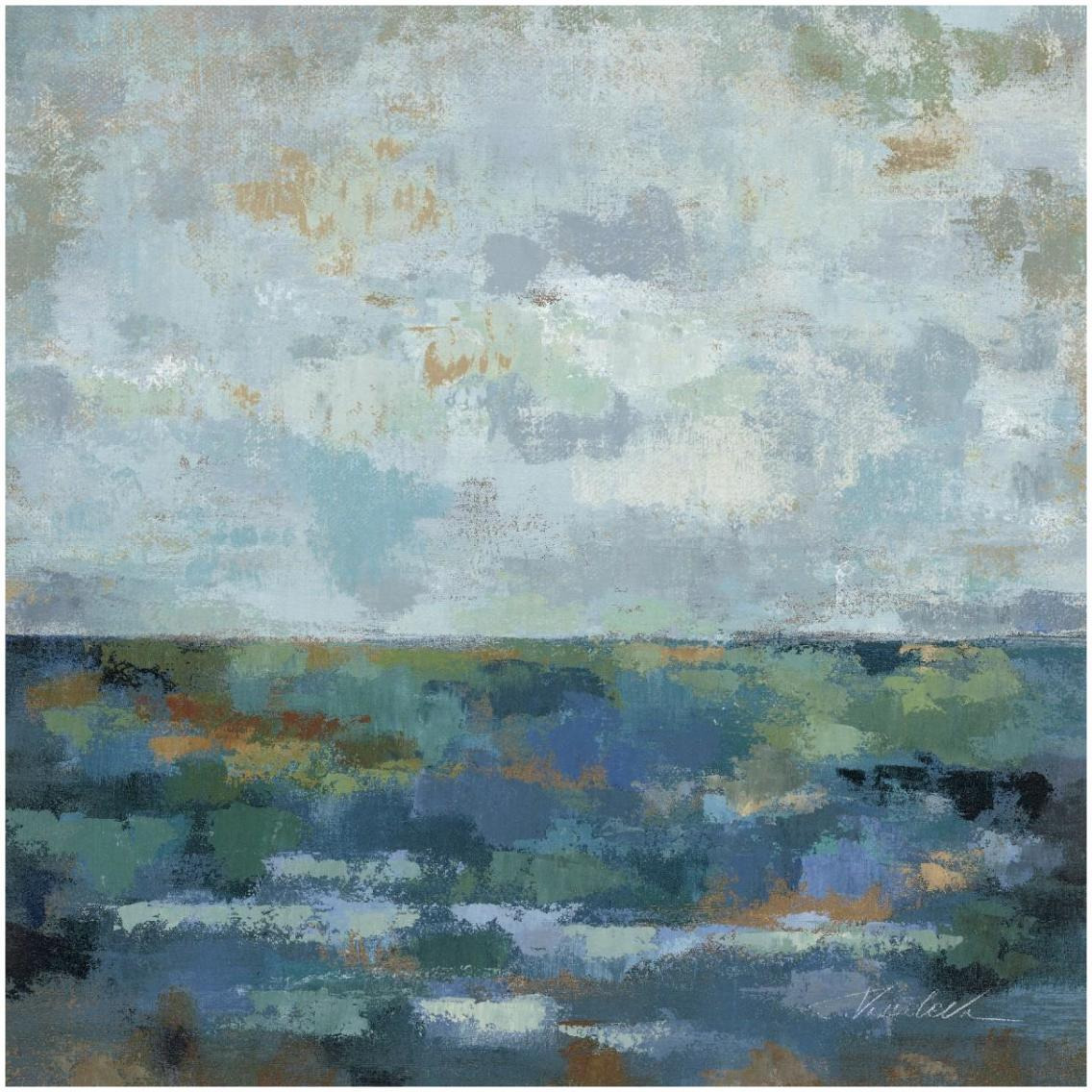 Seascape Sketches II -Paper Art-32&quotx32"