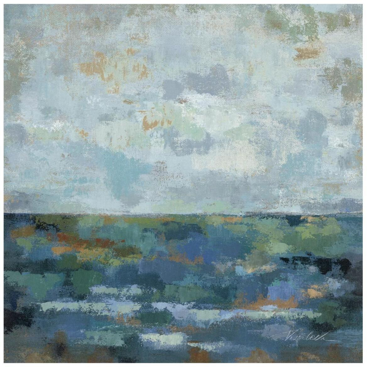 Seascape Sketches II -Paper Art-42&quotx42"