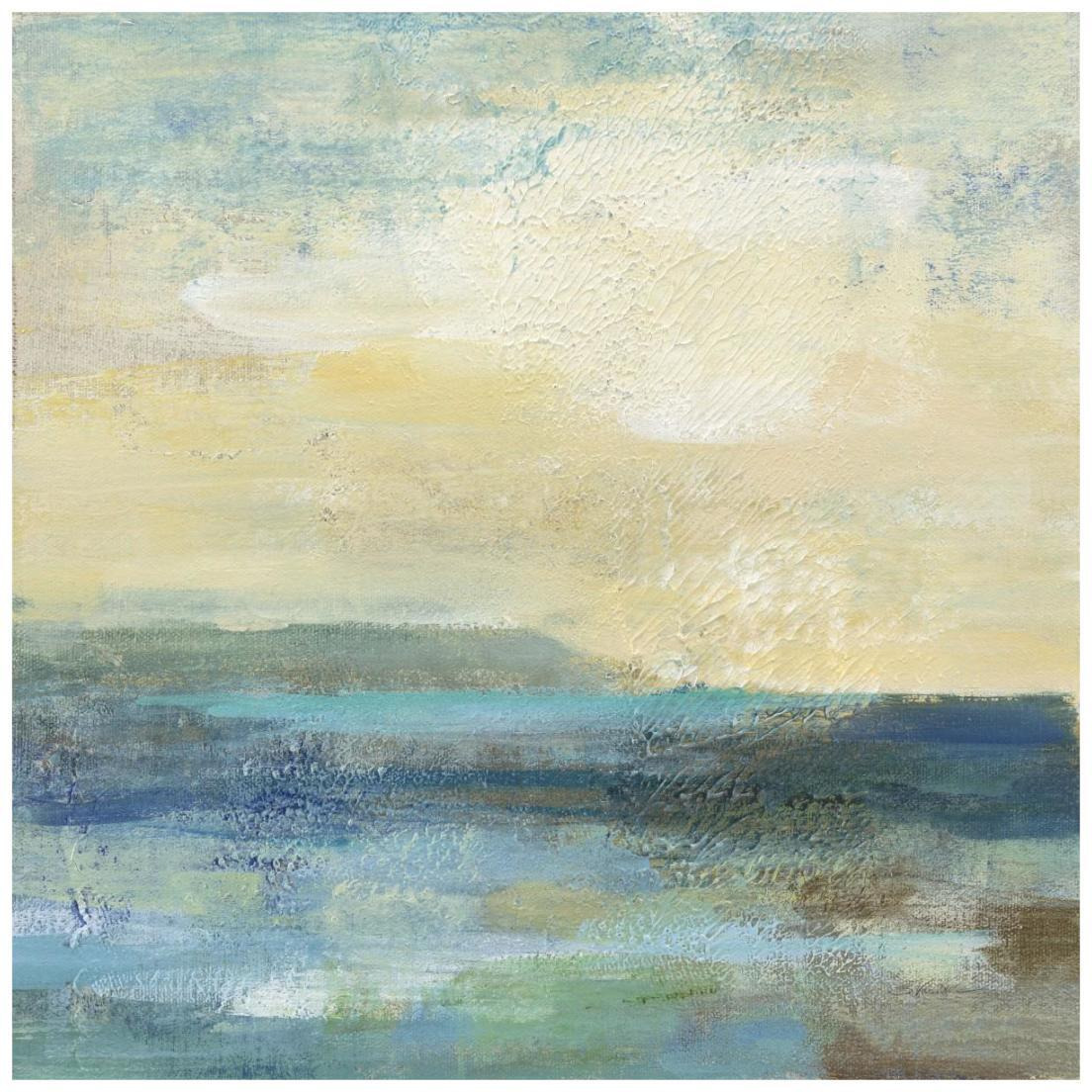 Sunset Beach I -Paper Art-20&quotx20"