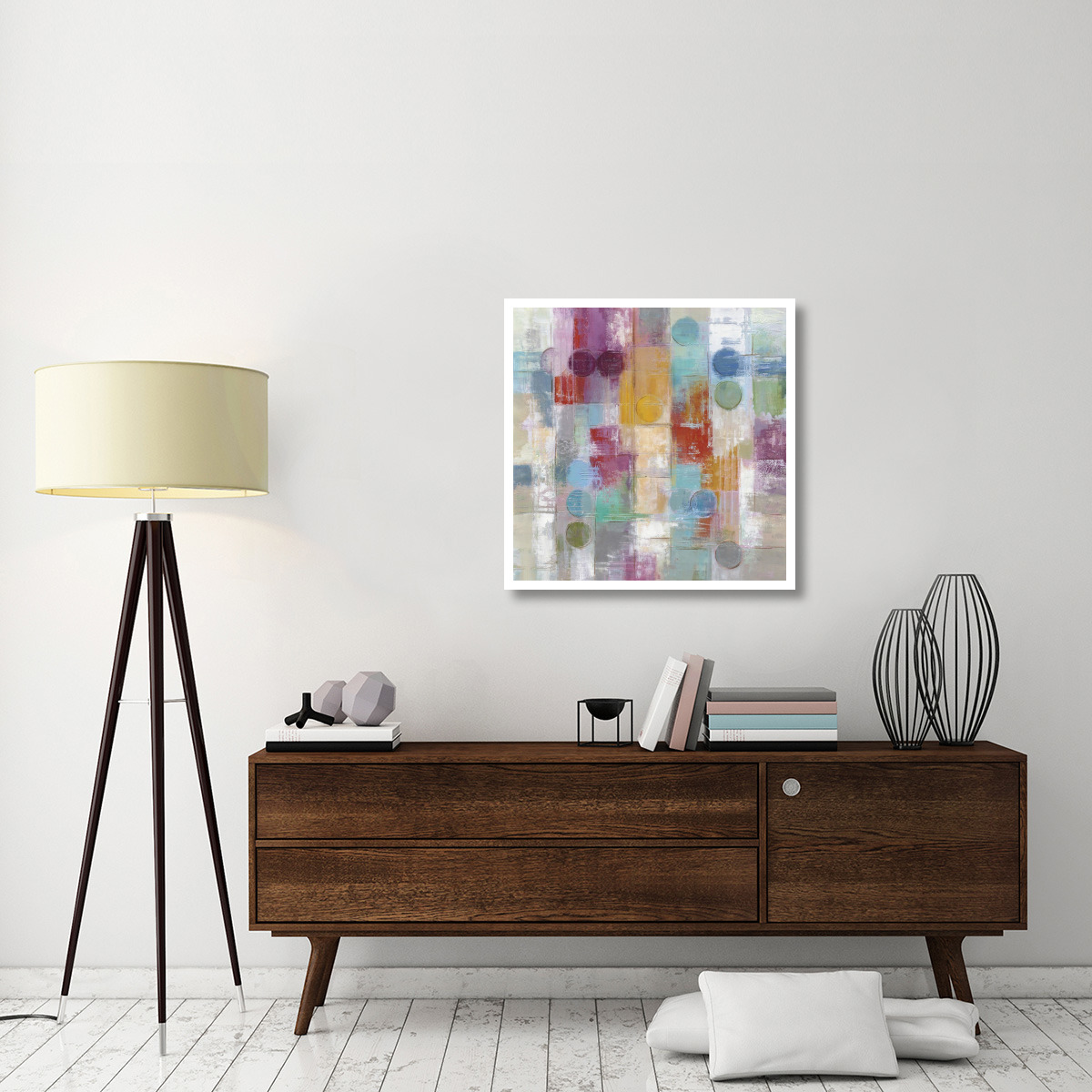Summer Rain -Paper Art-32&quotx32"