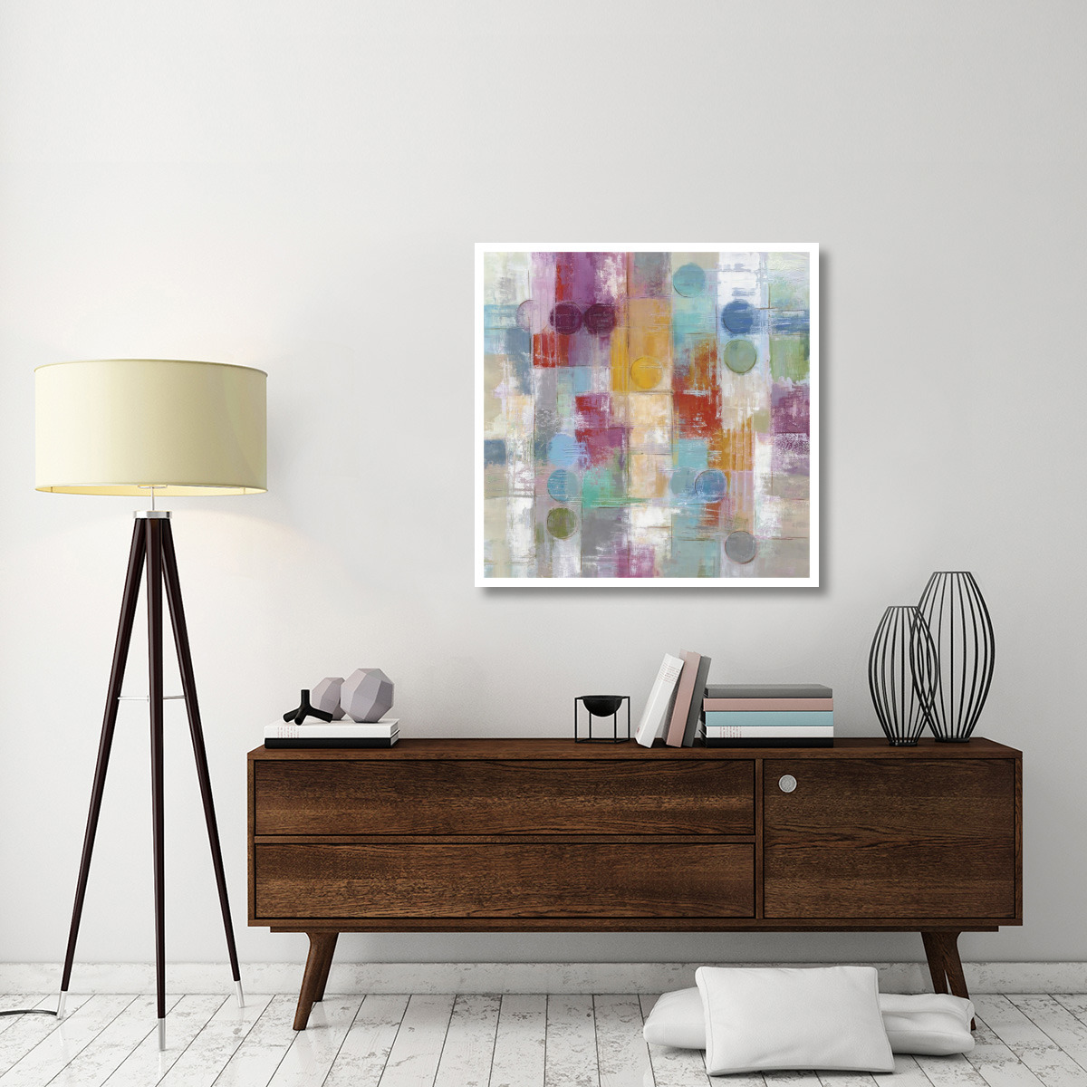 Summer Rain -Paper Art-38&quotx38"