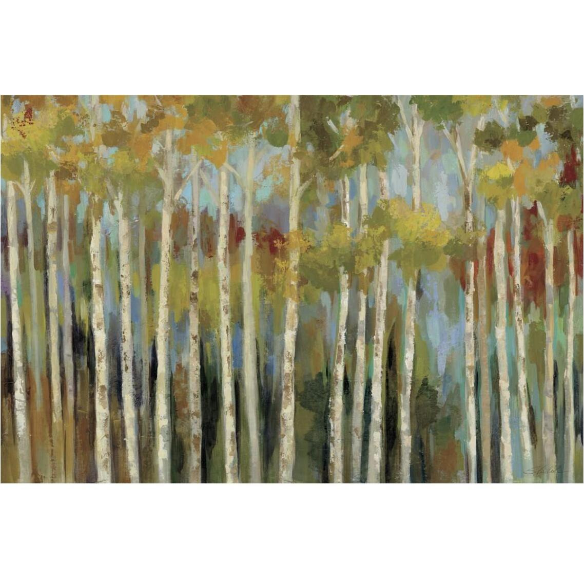 Young Forest III -Paper Art-38&quotx26"