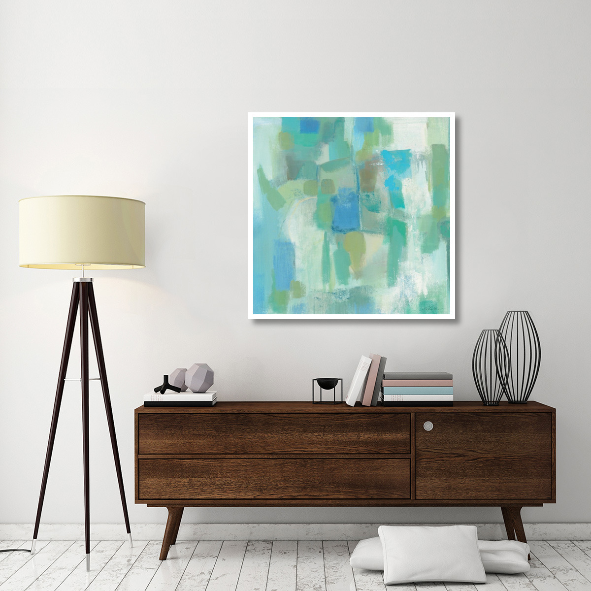 Mountain Spring -Paper Art-42&quotx42"