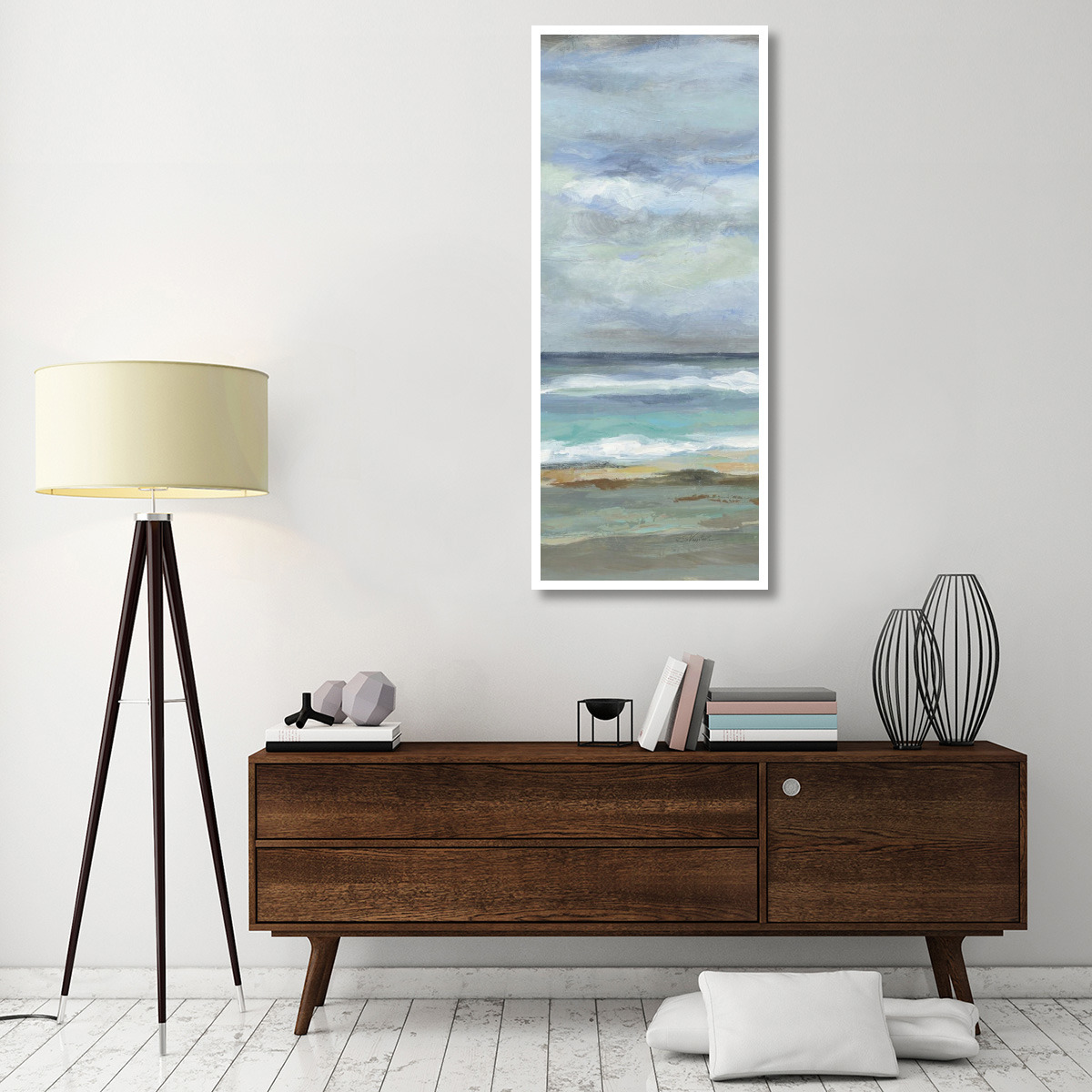 Seashore III -Paper Art-26&quotx62"