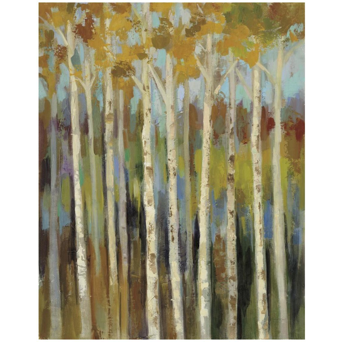 Young Forest I -Paper Art-24&quotx30"
