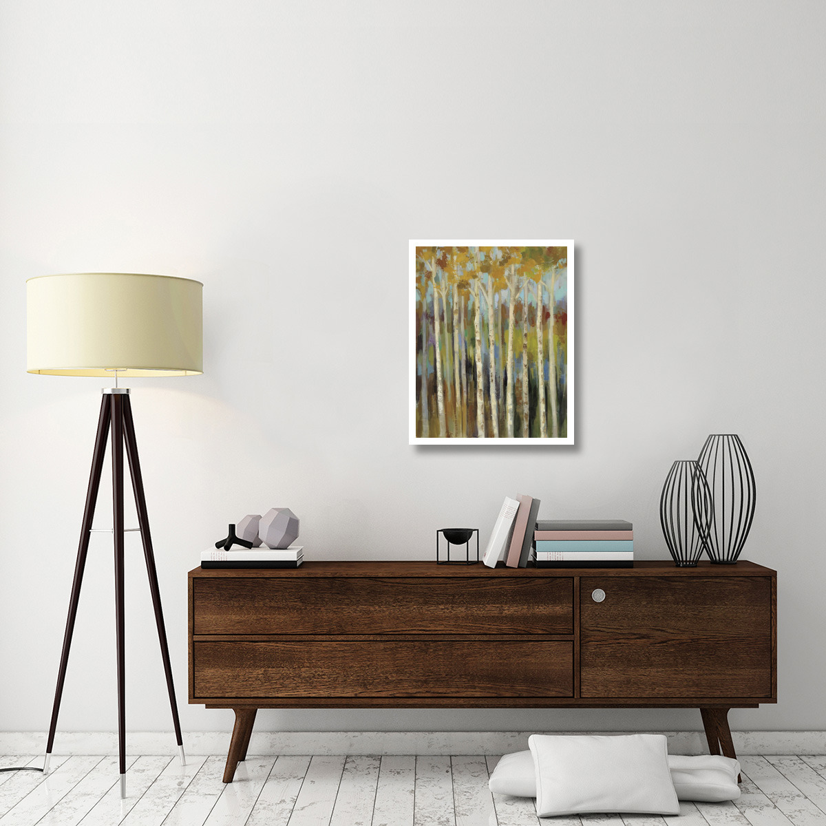 Young Forest I -Paper Art-24&quotx30"