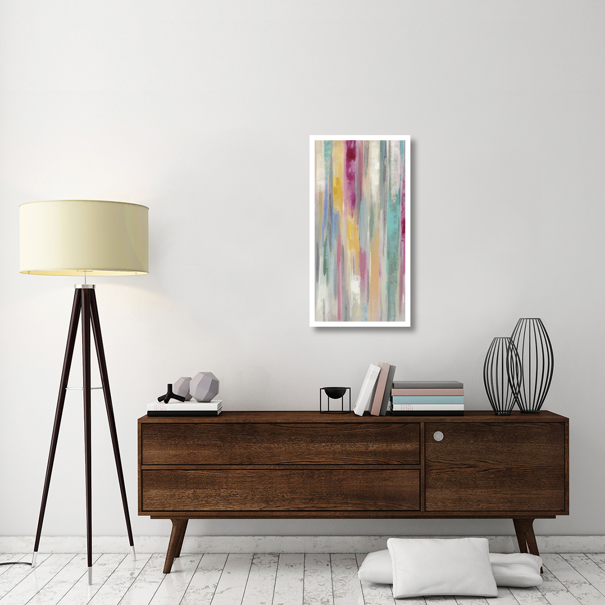 Spring Window II -Paper Art-20&quotx38"
