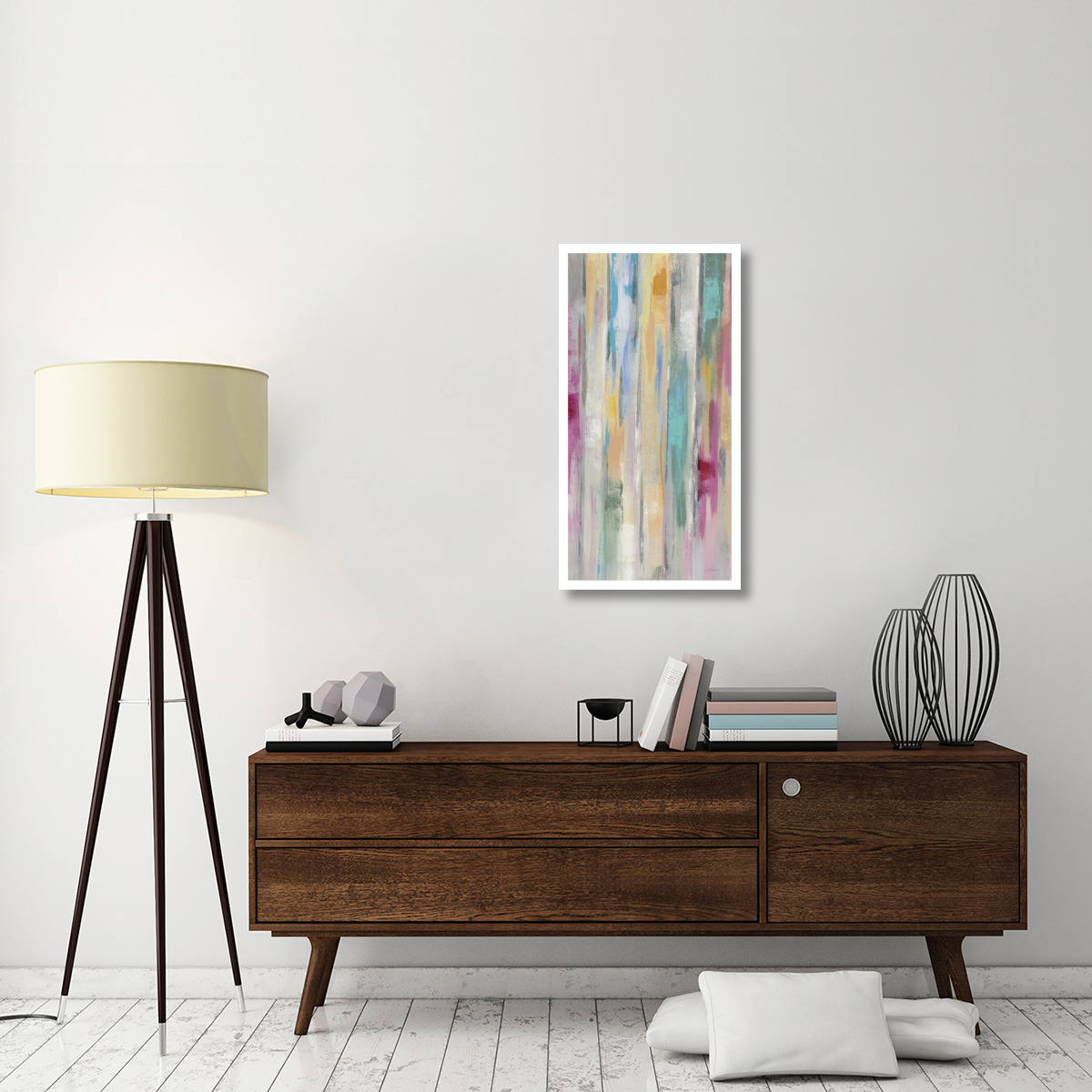 Spring Window III -Paper Art-20&quotx38"