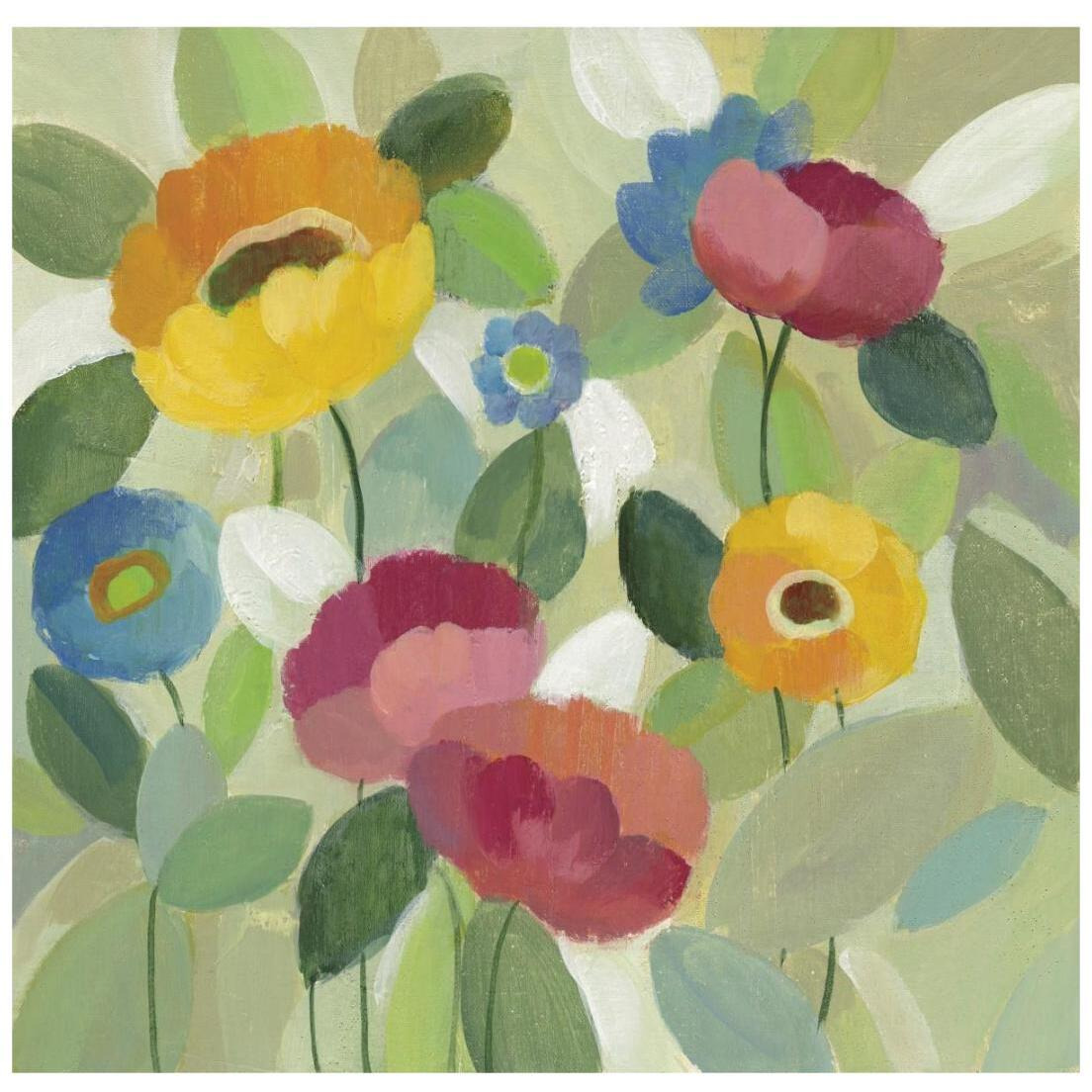 Fairy Tale Flowers III -Paper Art-20&quotx20"