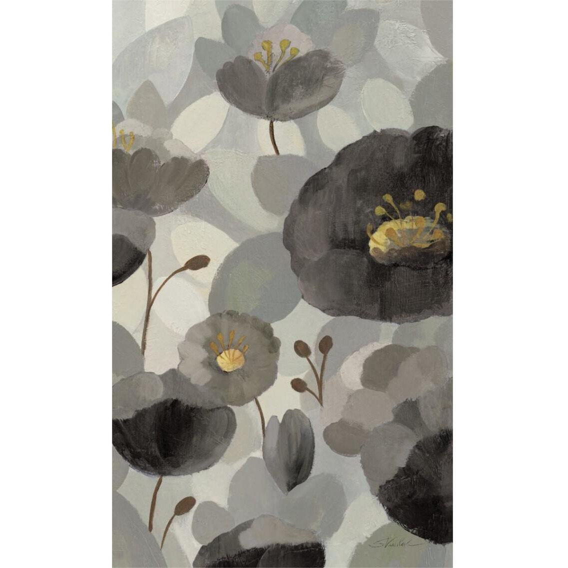 Morning Bloom Greige III -Paper Art-23.6&quotx38"