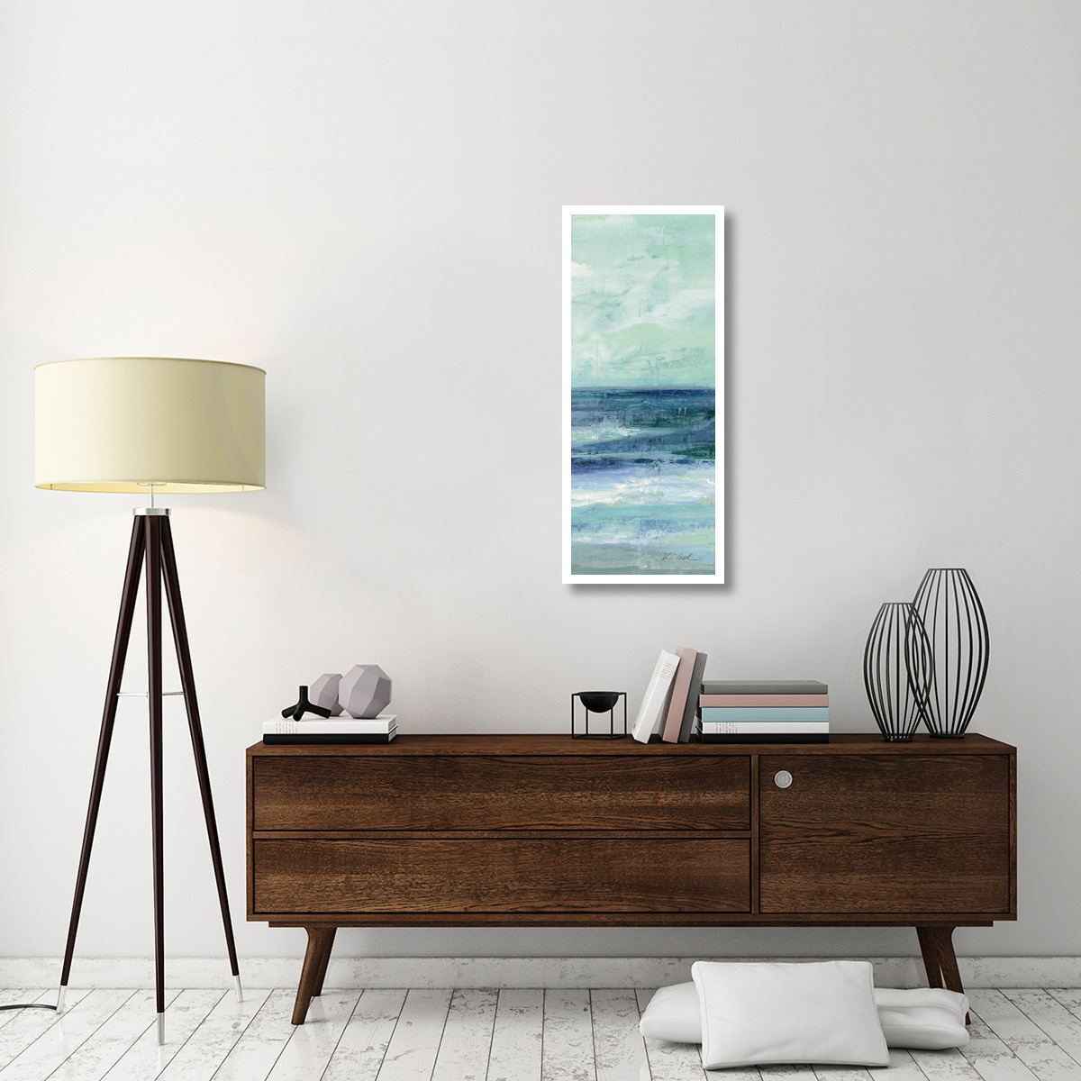 Tide - Panel II Crop -Paper Art-18&quotx42"