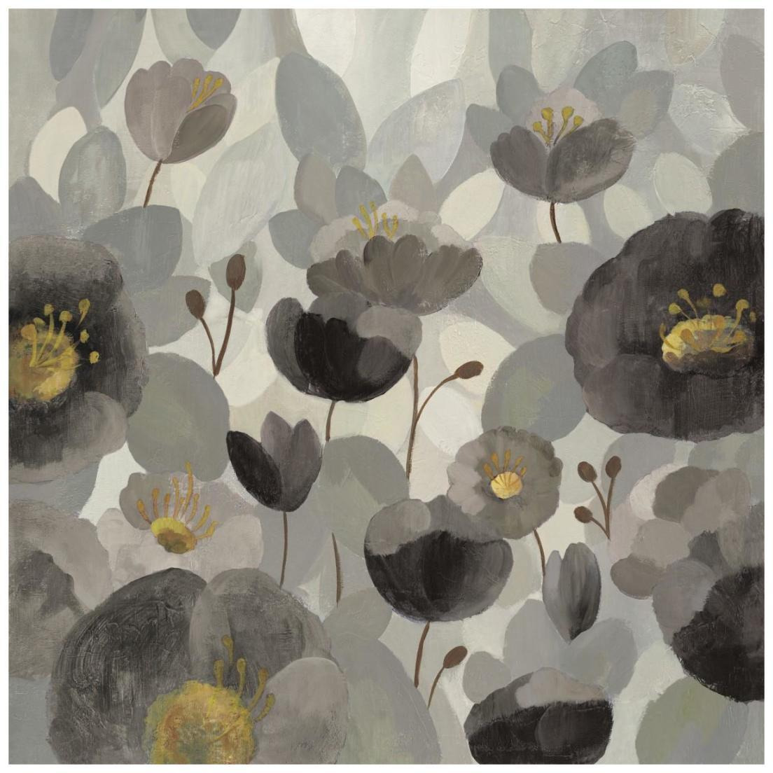 Morning Bloom Greige -Paper Art-20&quotx20"