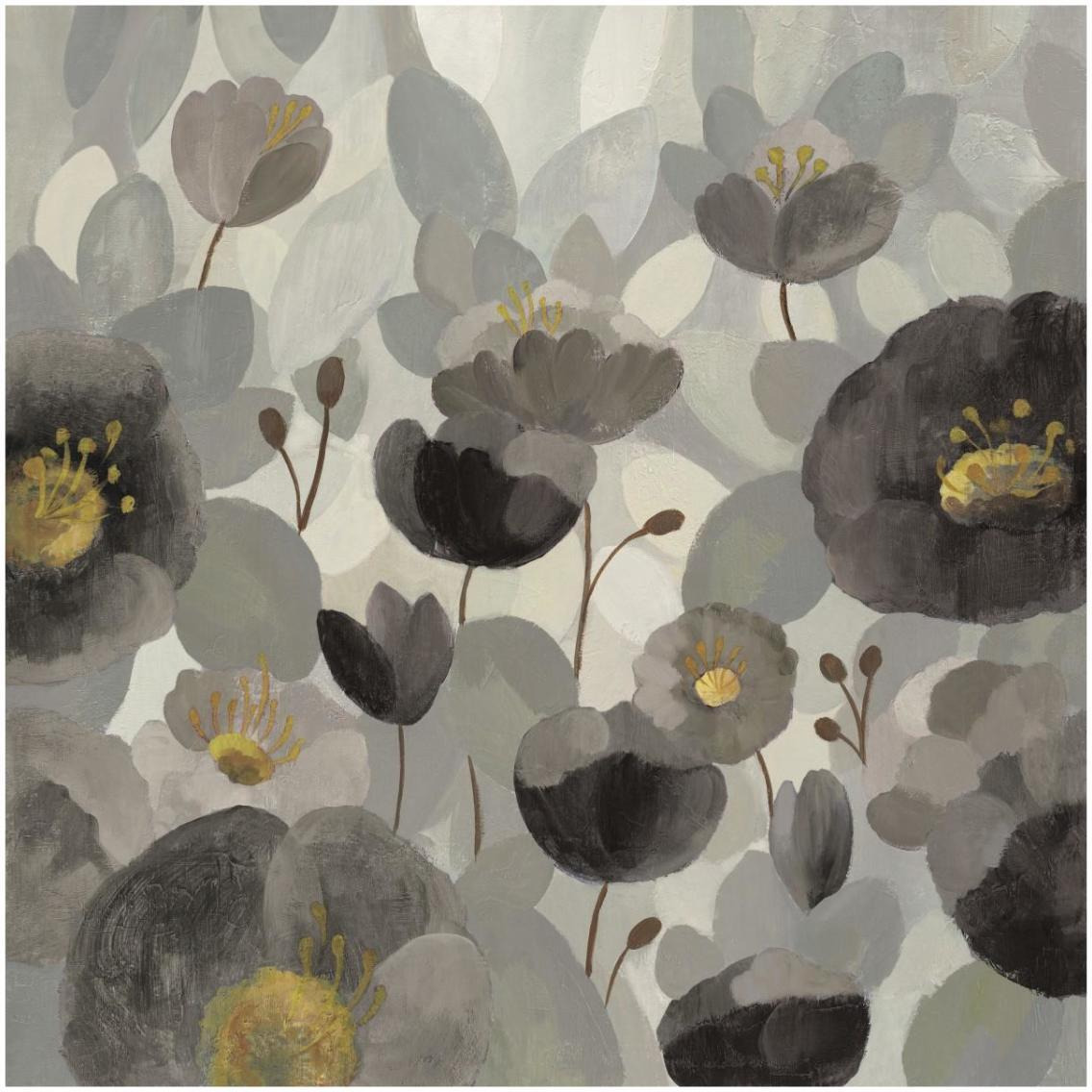 Morning Bloom Greige -Paper Art-32&quotx32"
