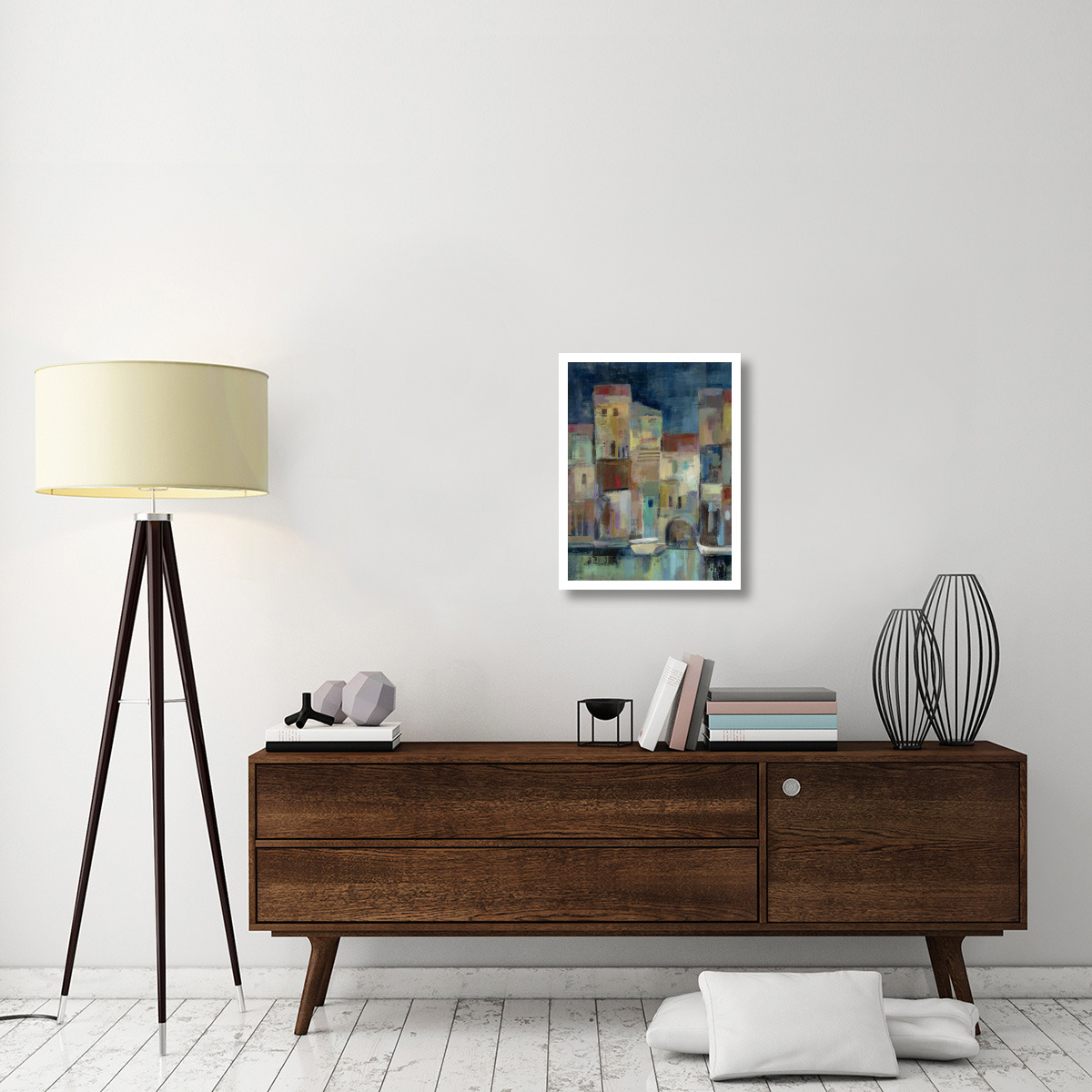 Evening I Port II -Paper Art-20&quotx26"