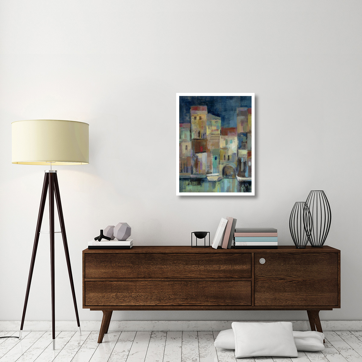 Evening I Port II -Paper Art-26&quotx34"