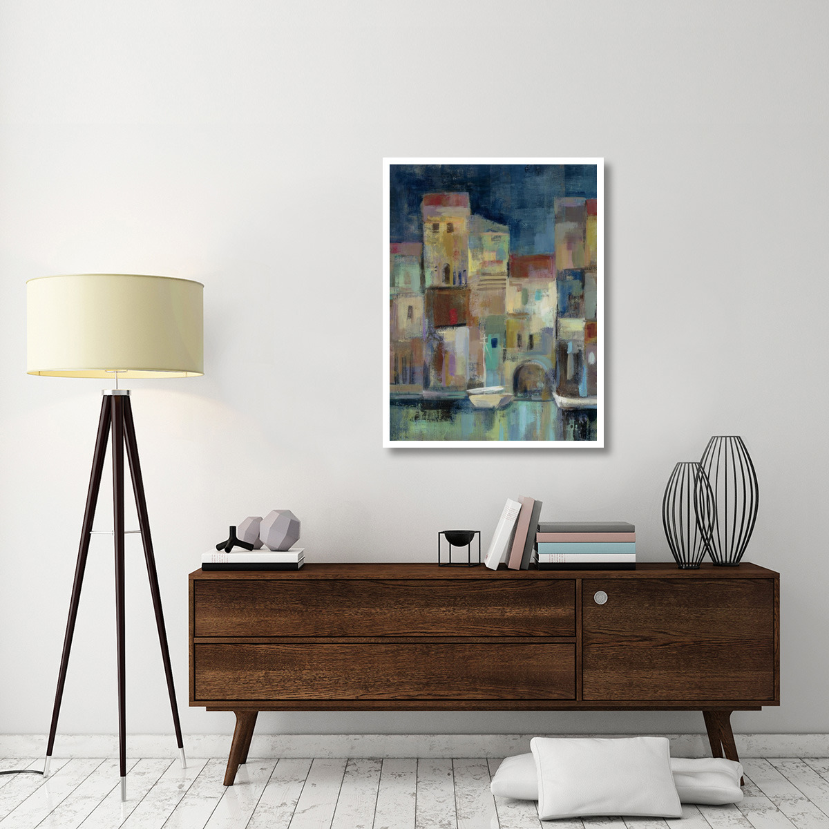 Evening I Port II -Paper Art-32&quotx42"