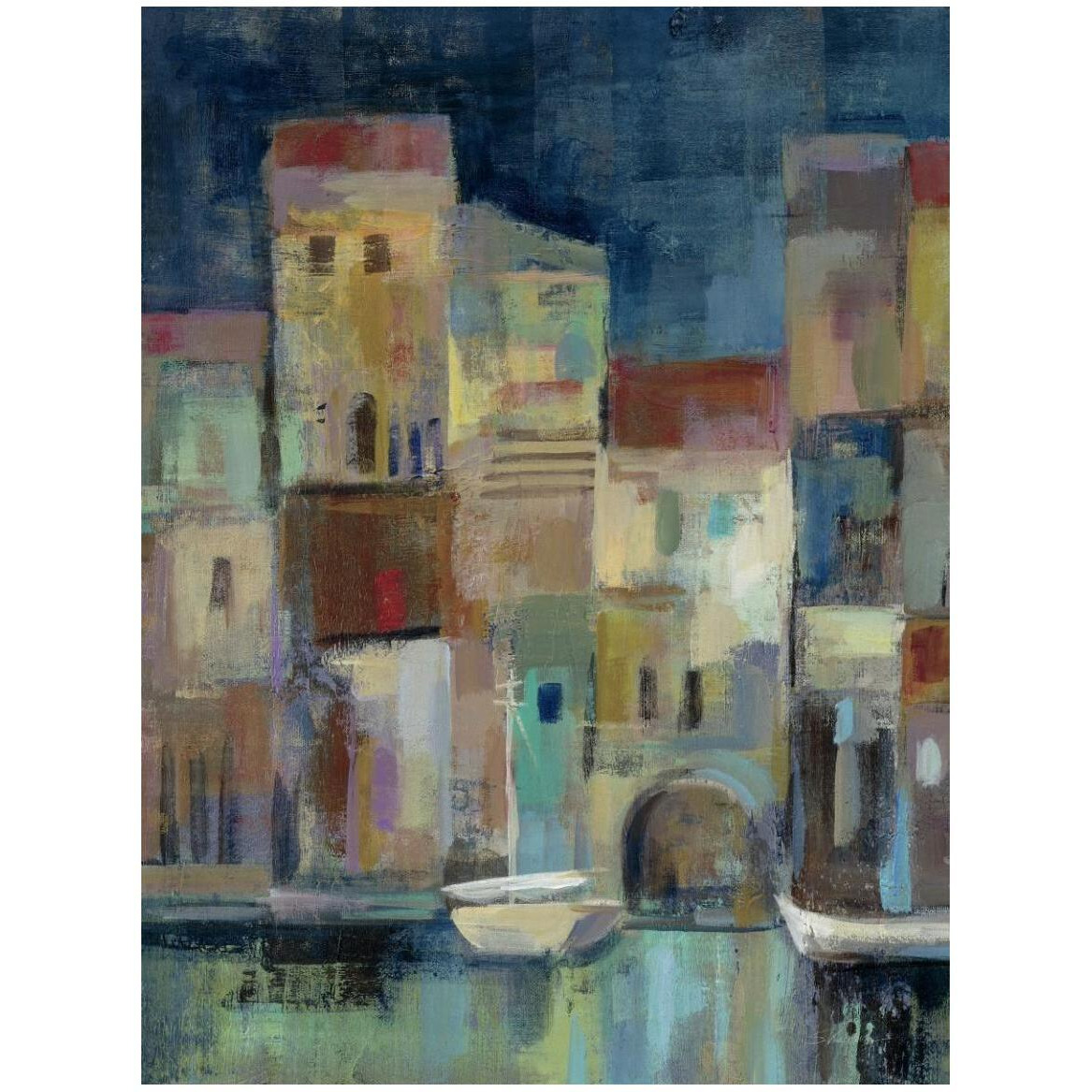 Evening I Port II -Paper Art-38&quotx50"