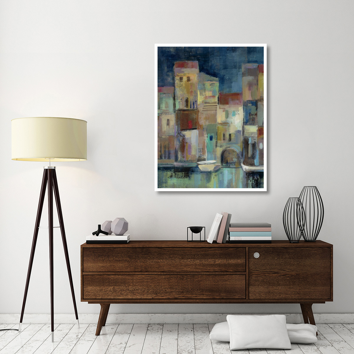 Evening I Port II -Paper Art-38&quotx50"
