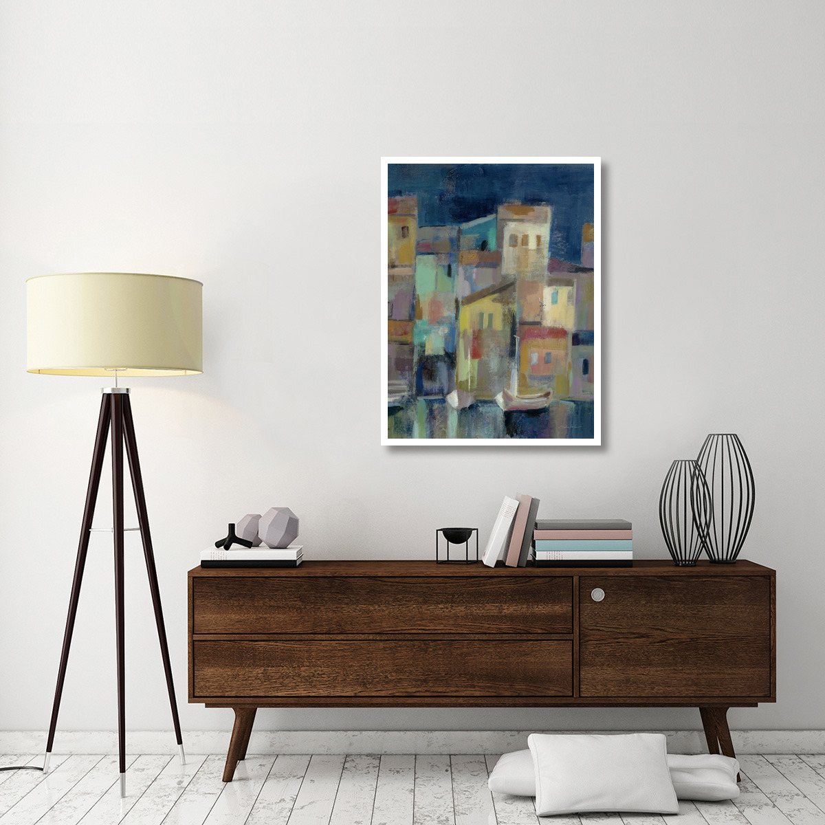 Evening I Port III -Paper Art-32&quotx42"